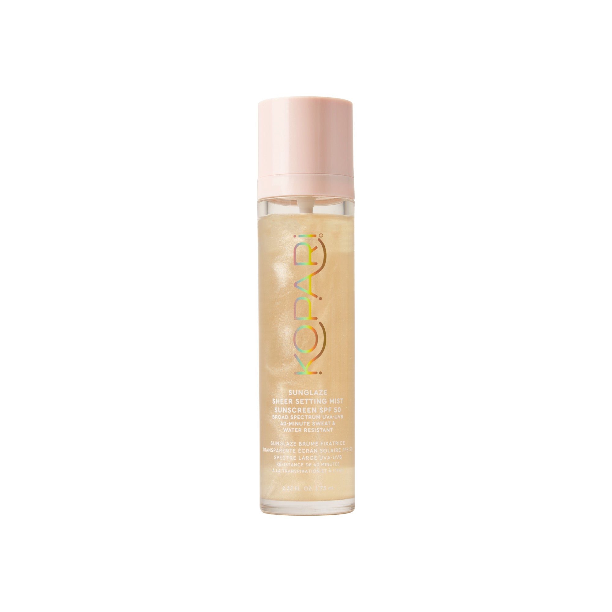 Sunglaze Sheer Setting Mist Sunscreen SPF 50