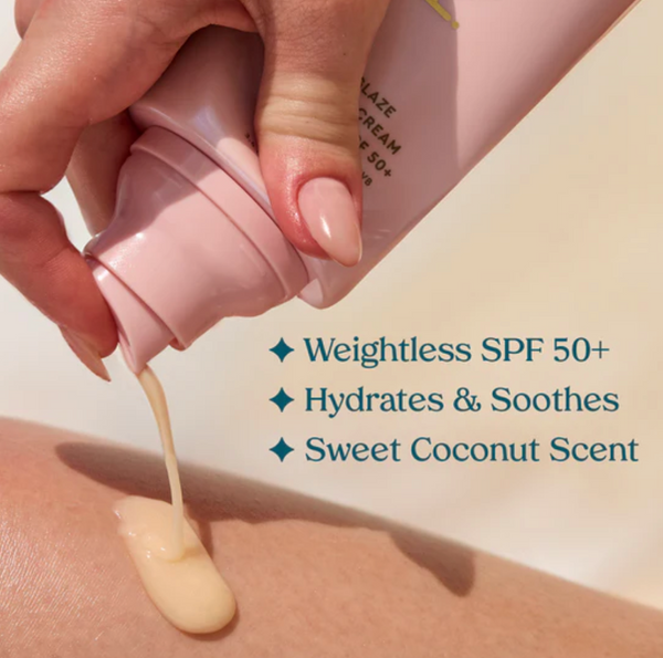 Sunglaze Body Gel Cream Sunscreen SPF 50+