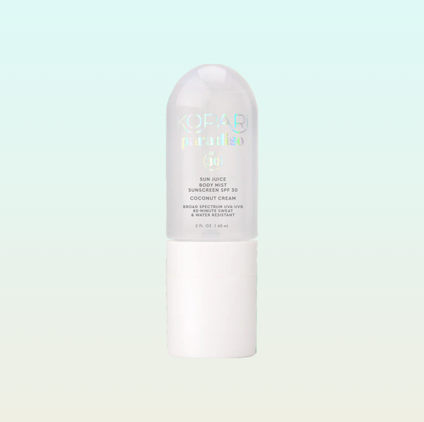 Coconut Cream Sun Juice Body Mist Sunscreen SPF 30