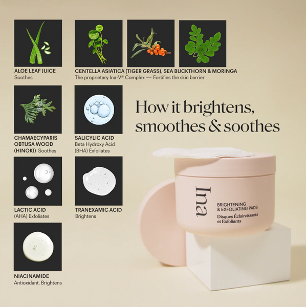 Brightening & Exfoliating Pads