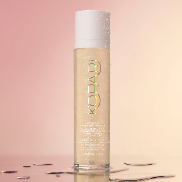 Sunglaze Sheer Setting Mist Sunscreen SPF 50