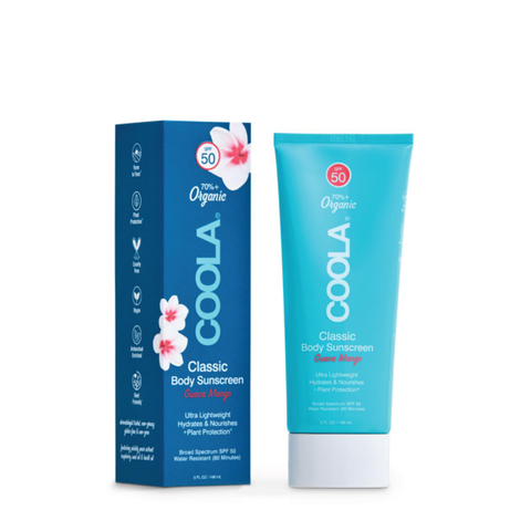 Classic Body Organic Sunscreen Lotion SPF 50— Guava Mango